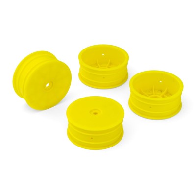 Přední disky 2.2 žluté pro 4WD buggy (HEX 12 mm) - 4 ks