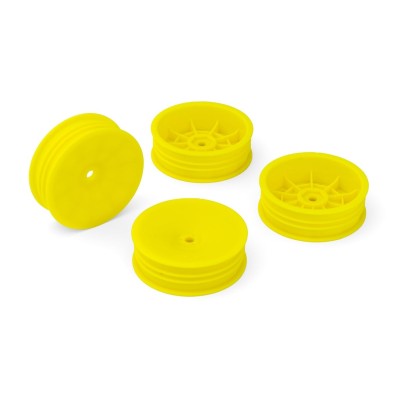 Přední disky 2.2 žluté pro 2WD buggy (HEX 12 mm) - 4 ks