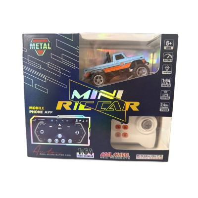 RC Monster Truck kRovový s přívěsem 1:64 RTR LED Tempomat 2,4GHz