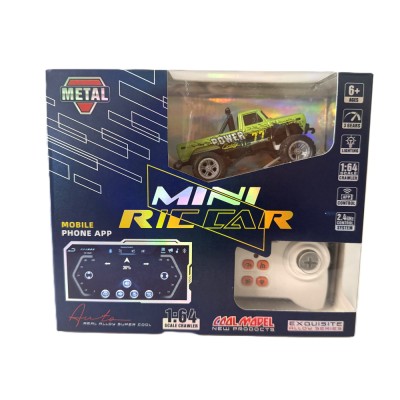 RC Monster Truck kRovový s přívěsem 1:64 RTR LED Tempomat 2,4GHz