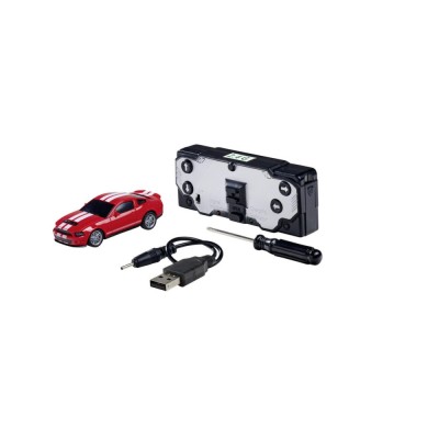 RC mini auto Nano Racer Ford Mustang Shelby GT500 červené