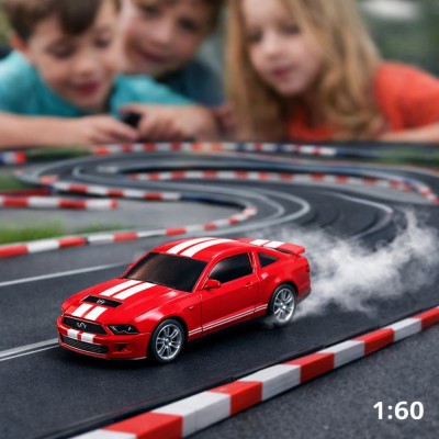 RC mini auto Nano Racer Ford Mustang Shelby GT500 červené
