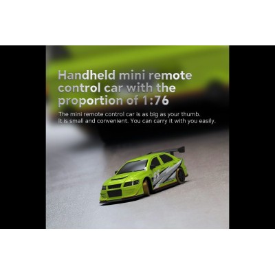 1/76 C66 DRIFT RC Car RTR (zelená)