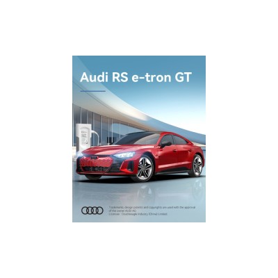 RC auto Audi RS e-tron GT na dálkové ovládání - červená