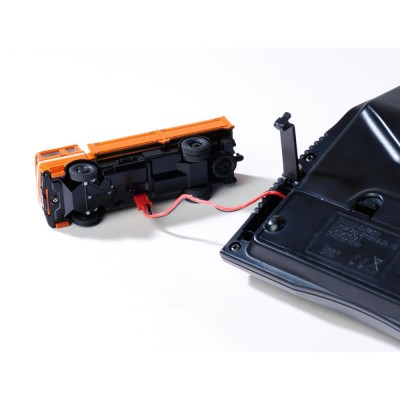 RC nákladní vůz MB 1620 s přívěsem oranžový 1:87 RTR