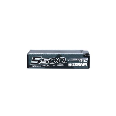 HV Ultra LCG Modified Shorty GRAPHENE-4.2 5500mAh Hardcase aku - 7.6V LiPo - 130C/65C