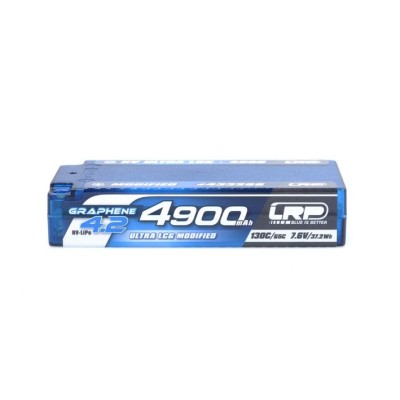 HV Ultra LCG Modified Shorty GRAPHENE-4.2 4900mAh Hardcase aku - 7.6V LiPo - 130C/65C