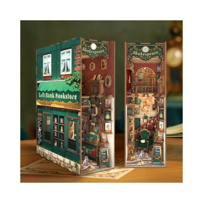 Tonecheer 3D puzzle Bookstore Left Bank