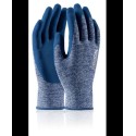 Ruk. pogum. ARDON NATURE TOUCH 10 modré polomáčené prodyšné