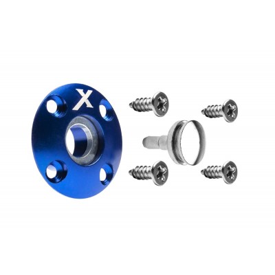 Tankovací ventil magnetický (X logo), modrý