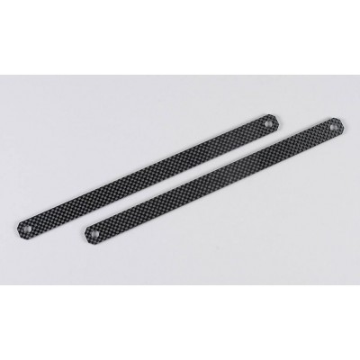 Uhlíkové bočnice 279mm, 2ks.