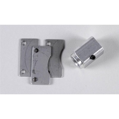 Brzdící čelisti a unašeč, 4ks.