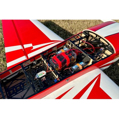 104" Extra NG V3 - Červená/Bílá 2,64m