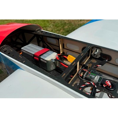 67" Laser Červená/Bílá/Modrá 1,70m