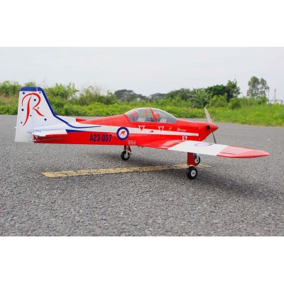 Pilatus PC9 Červená/Bílá 1,54m