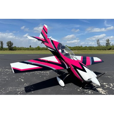 104" Extra NG V3 - Růžová/Bílá 2,64m