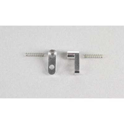 Alu držák bowdenu, krátký 2ks.