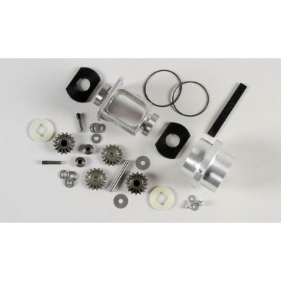 Alu diferencial, 2x uzavíratelný, kompl. sada