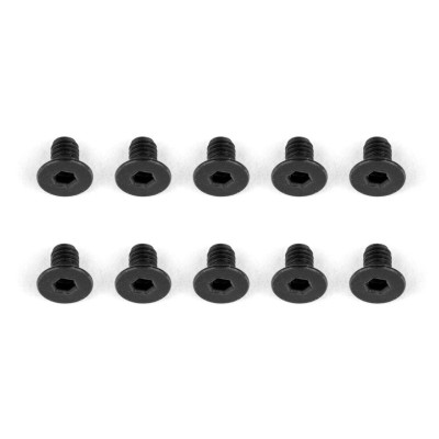 Imbusové šroubky M2,5 × 4 mm s plochou hlavou