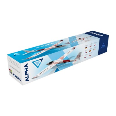 KAVAN Alpha V2 1500mm RTF - červená