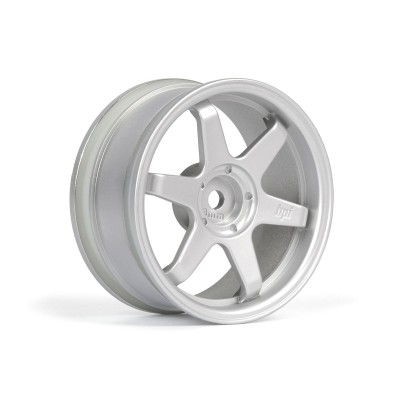 TE37 disky 26mm stříbrné (3mm offset) 2ks
