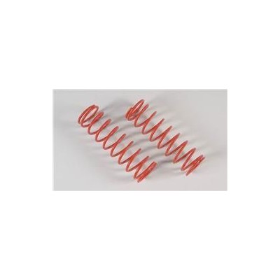 Pružiny pro tlumiče, červené 2,5x105mm,2ks.