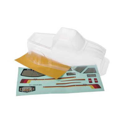 Polykarbonátová karoserie (čirá) + samolepky, 1 sada