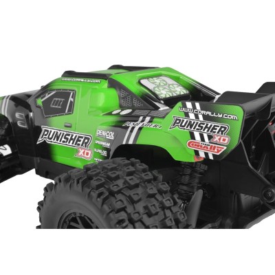 PUNISHER XD - RTR - Brushed 2S - Zelená