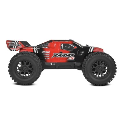 PUNISHER XD - RTR - Brushed 2S - Červená