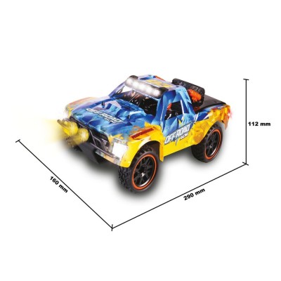 OFF-ROAD-Racer 1:18 RTR 4WD, LED, proporcionální, dvě rychlosti
