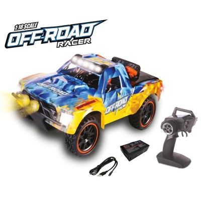 OFF-ROAD-Racer 1:18 RTR 4WD, LED, proporcionální, dvě rychlosti