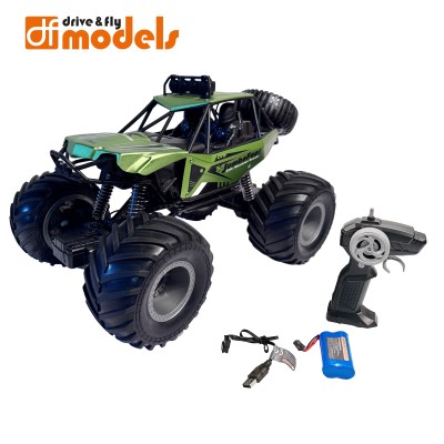 DF JUMBO FOOT V2 Off Road 1:10 RTR, zelená, LED světla, zvuky