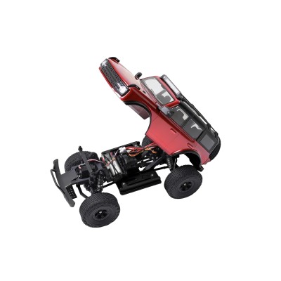 Varant Crawler 4WD 1:18 RTR, portály, 2st. převodovka, LED, vínová metalíza