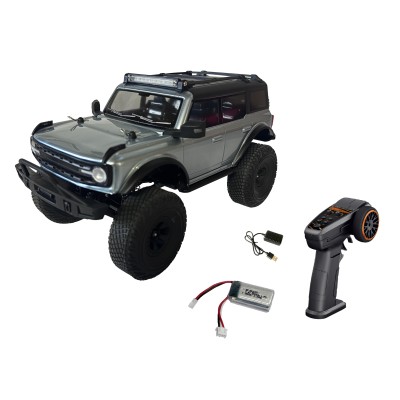 Varant Crawler 4WD 1:18 RTR, portály, 2st. převodovka, LED, šedá metalíza