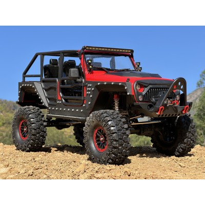 DF models DF-04S PRO BL brushless crawler, LED osvětlení, elektrický naviják, 2 stupňová převodovka, uzávěrky diff 1:10