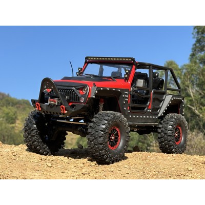 DF models DF-04S PRO BL brushless crawler, LED osvětlení, elektrický naviják, 2 stupňová převodovka, uzávěrky diff 1:10