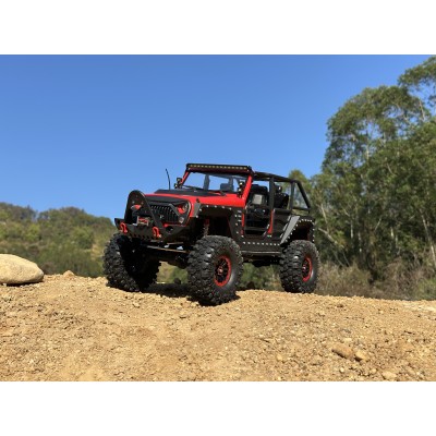 DF models DF-04S PRO BL brushless crawler, LED osvětlení, elektrický naviják, 2 stupňová převodovka, uzávěrky diff 1:10