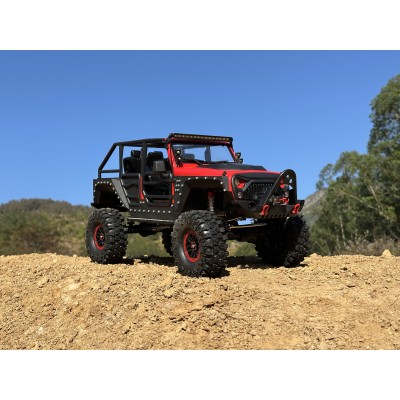 DF models DF-04S PRO BL brushless crawler, LED osvětlení, elektrický naviják, 2 stupňová převodovka, uzávěrky diff 1:10