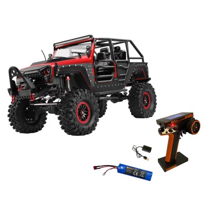 DF models DF-04S PRO BL brushless crawler, LED osvětlení, elektrický naviják, 2 stupňová převodovka, uzávěrky diff 1:10