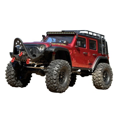 DF models DF-04S PRO BL brushless crawler, LED osvětlení, elektrický naviják, 2st. převodovka, uzávěrky diff 1:10. Vínová met.