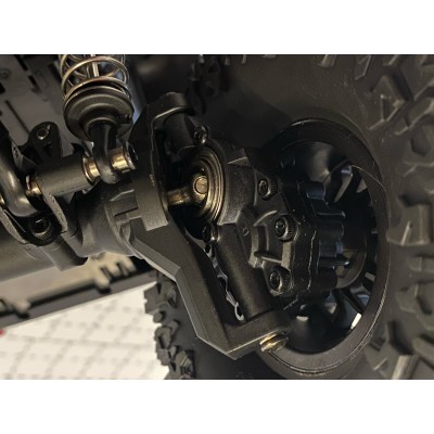 DF models DF-04S PRO BL brushless crawler, LED osvětlení, elektrický naviják, 2st. převodovka, uzávěrky diff 1:10. Vínová met.