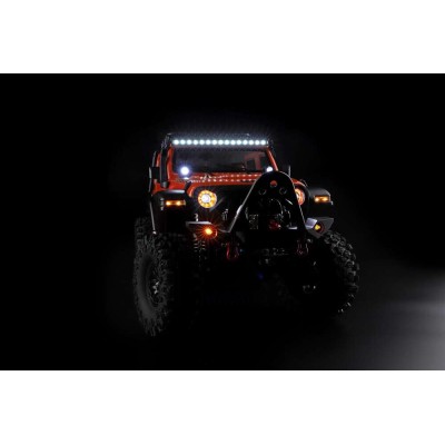 DF models DF-04S PRO BL brushless crawler, LED osvětlení, elektrický naviják, 2st. převodovka, uzávěrky diff 1:10. Vínová met.