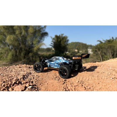DF models RC buggy SpeedSlugger 1:10 RTR ALU podvozek, omezení výkonu pro děti