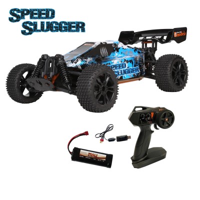 DF models RC buggy SpeedSlugger 1:10 RTR ALU podvozek, omezení výkonu pro děti