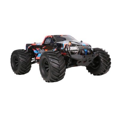 DF models BigStrike monster truck 1:10 RTR ALU podvozek, omezení výkonu pro děti