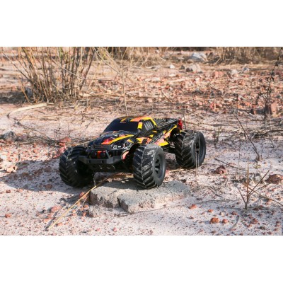 DF models HotStrike monster truck 1:10 RTR Brushless s gyroskopem, ALU podvozek