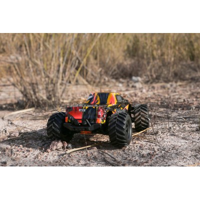 DF models HotStrike monster truck 1:10 RTR Brushless s gyroskopem, ALU podvozek