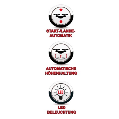 DF models SkyWatcher Surrender dron s FPV a monitorem RTF Brushless