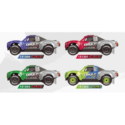 QByte SC Pro 1/12 SC Truck – fluorescenční zelený