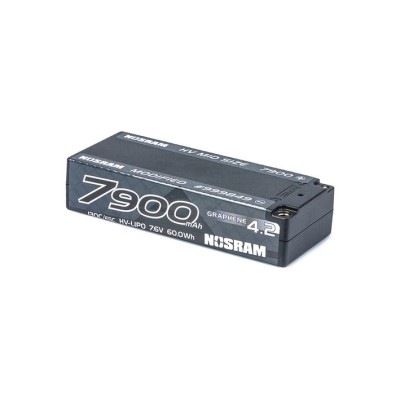 HV Mid Size Modified GRAPHENE-4.2 7900mAh Hardcase aku - 7.6V LiPo - 130C/65C